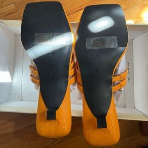 Orange Sandals